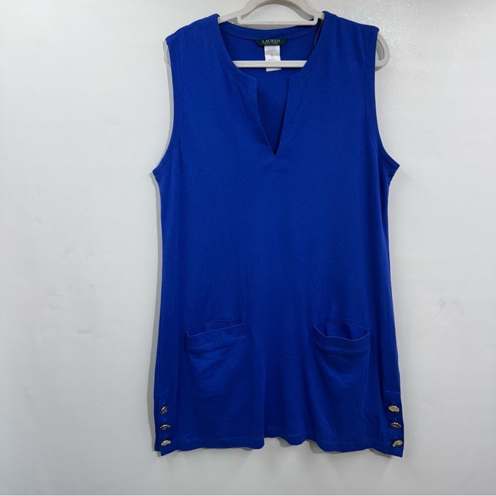 Lauren Ralph Lauren Royal Blue Mini Dress